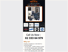 Tablet Screenshot of metcotrading.net